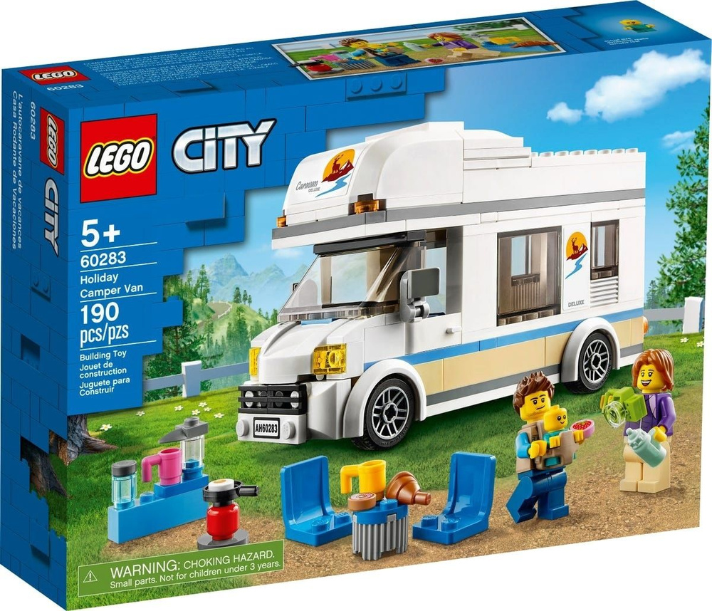 Конструктор Lego City Great Vehicles Отпуск в доме на колесах 60283