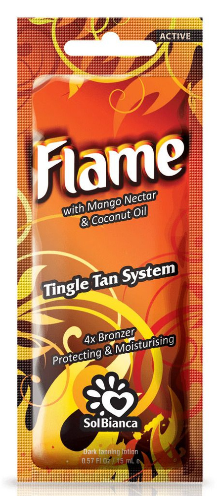 СОЛ БЬЯНКА крем для загара в солярии 4 бронзатора Флэм 15 мл - купить с ...