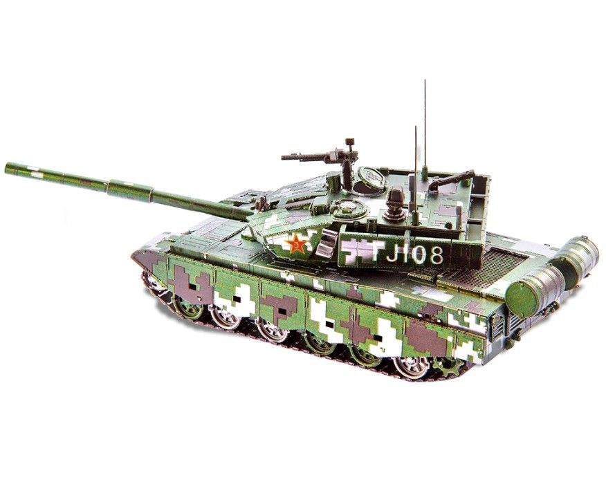 Металлический конструктор / Сборная модель / Конструктор 3D Metal Model Главный боевой танк 99A  #1