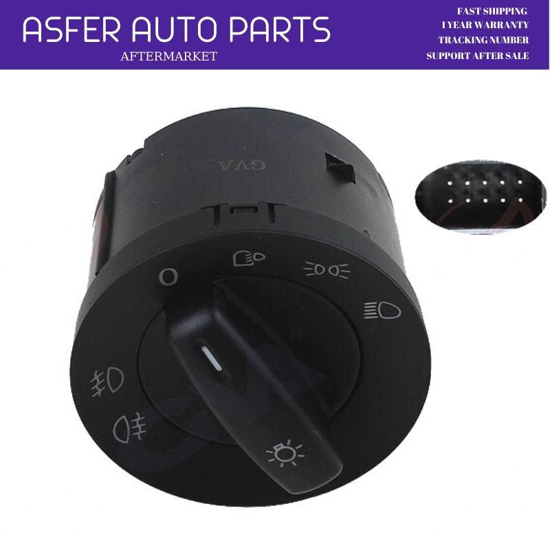 Переключатель фар Vw Golf V Jetta 2006-2010 Passat B6 Caddy Mk3 III ...