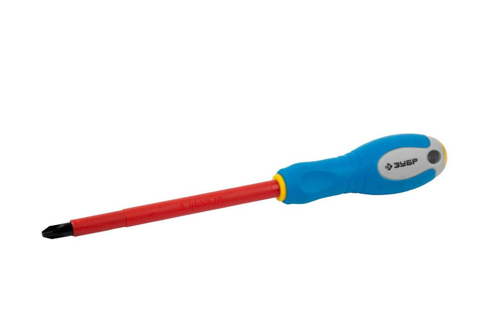 Отвертка диэлектрическая до 1000В, ЗУБР Профессионал ПРОФИ ЭЛЕКТРИК ...