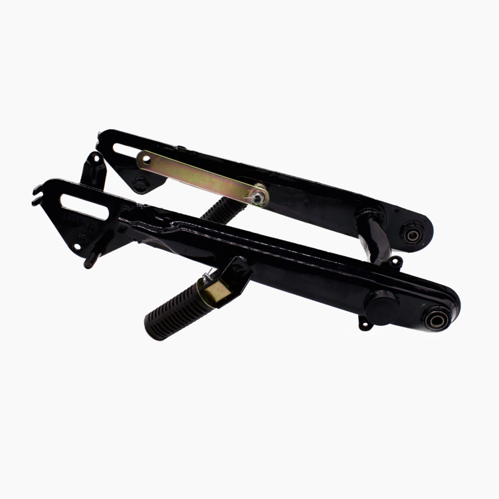 Вилка маятник в сборе с подножками пассажира на мопед Альфа, Дельта ...