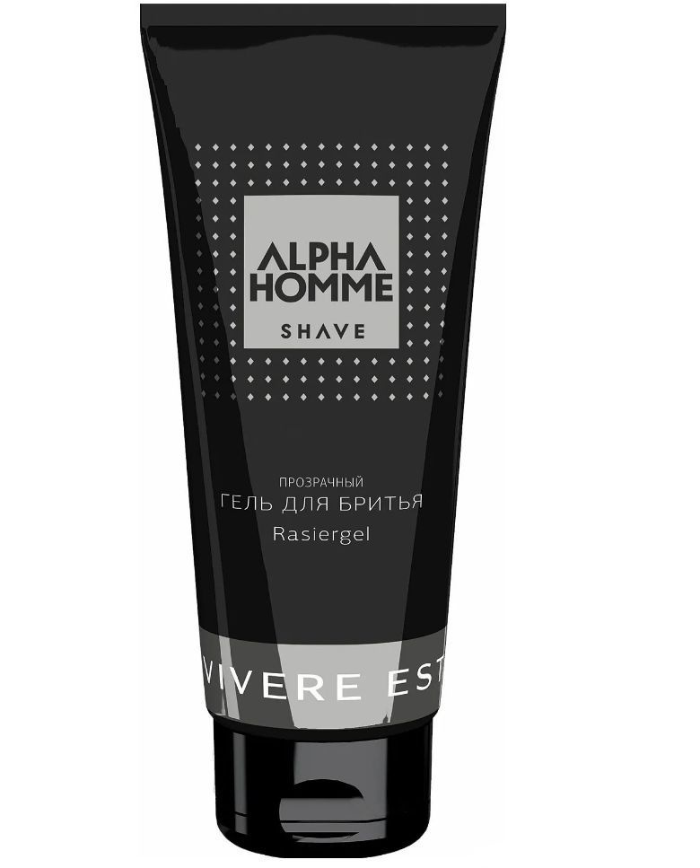 Гель ALPHA HOMME мужской, для бритья , 100 мл - купить с доставкой по ...