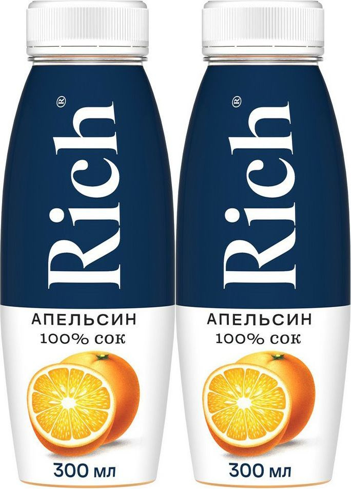 Сок Rich апельсиновый, комплект: 2 упаковки по 300 мл #1
