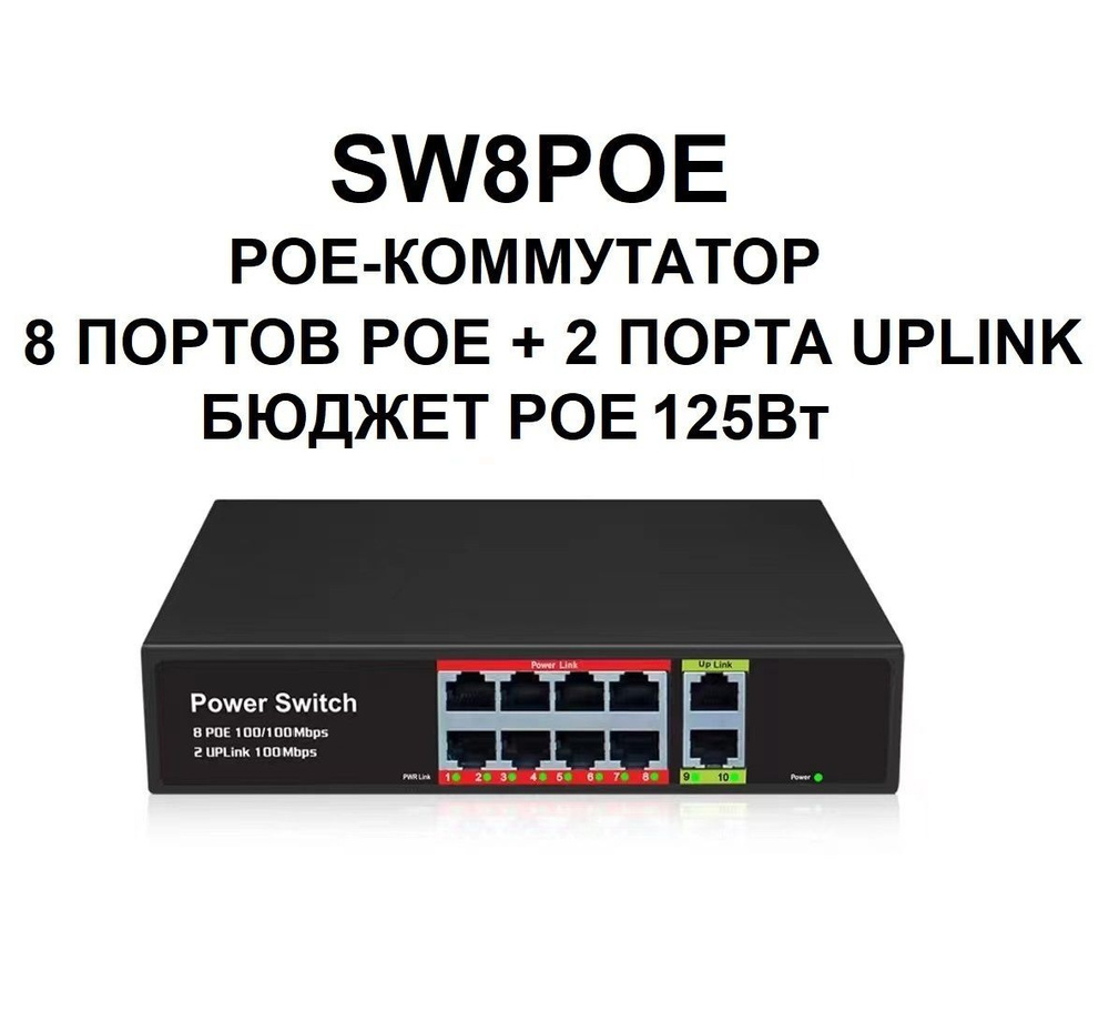 Коммутатор Procon SW4POE - купить по выгодной цене в интернет-магазине OZON  (998211636)