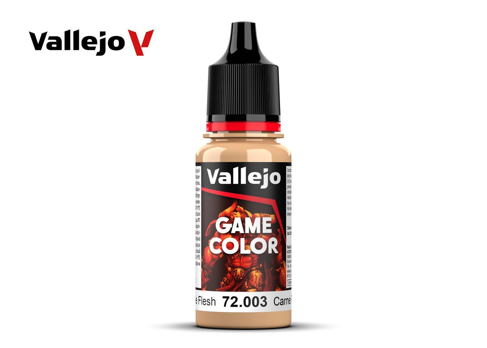 Краска Vallejo 72003 Game Color Pale Flesh (Бледная плоть) #1