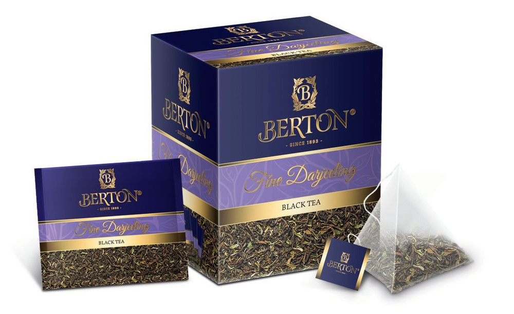 Чай BERTON на чашку Превосходный Дарджилинг (2 г х 20 шт) #1