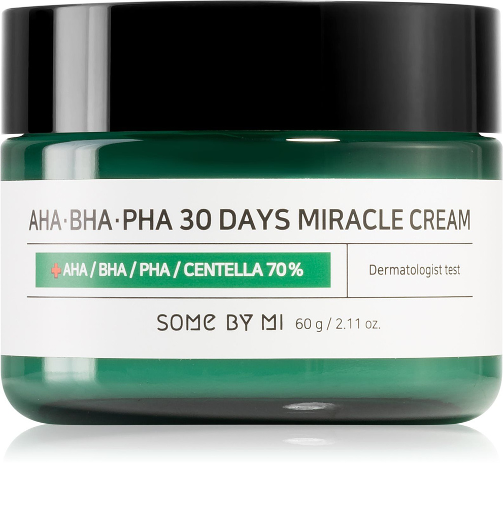 Some By Mi AHA BHA PHA 30 Days Miracle - мультиактивный крем с успокаивающим эффектом / 60 ml  #1