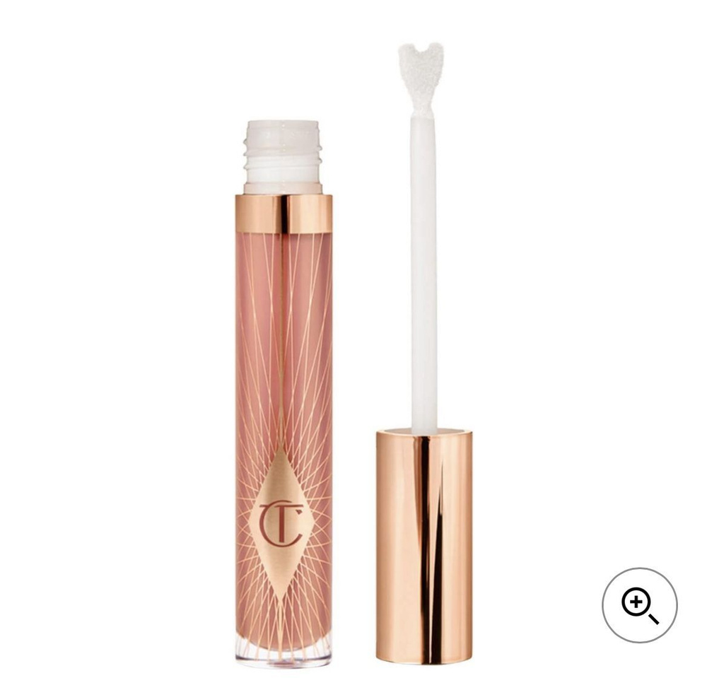 Блеск для губ мини формат Collagen Lip Bath Charlotte Tilbury оттенок Pillow Talk 2,6 гр  #1