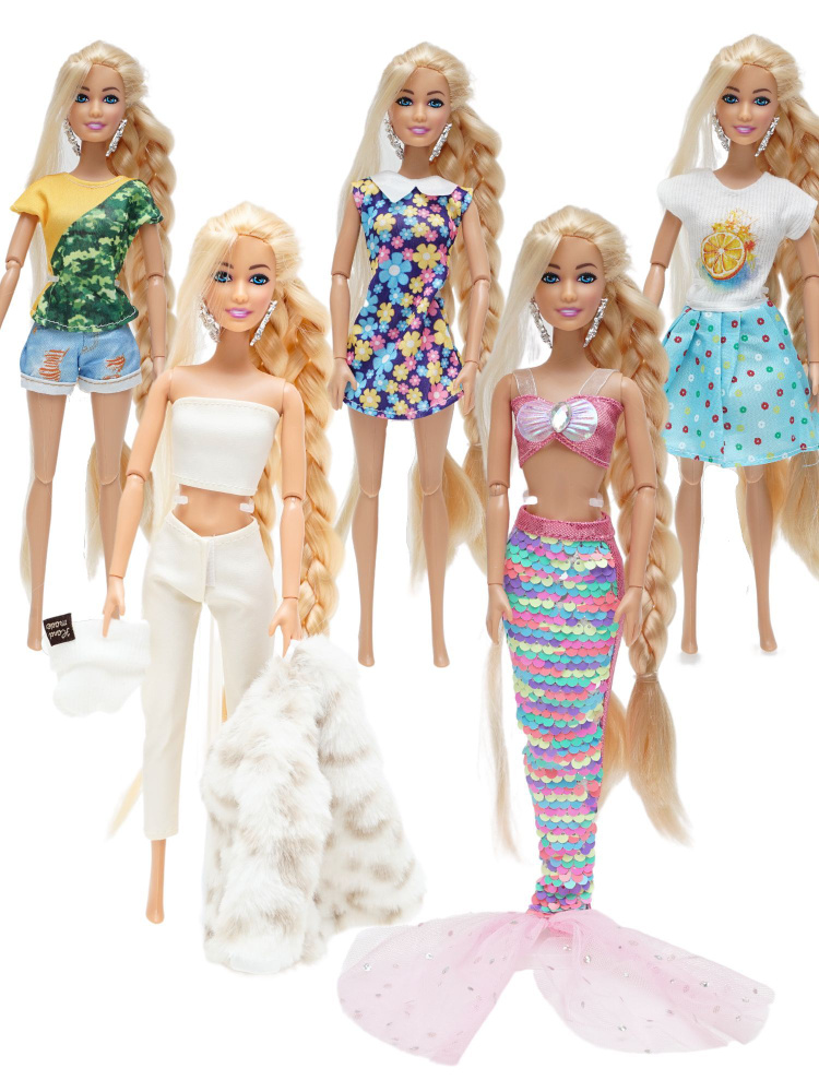 Обувь, одежда и аксессуары для кукол Барби (Barbie)