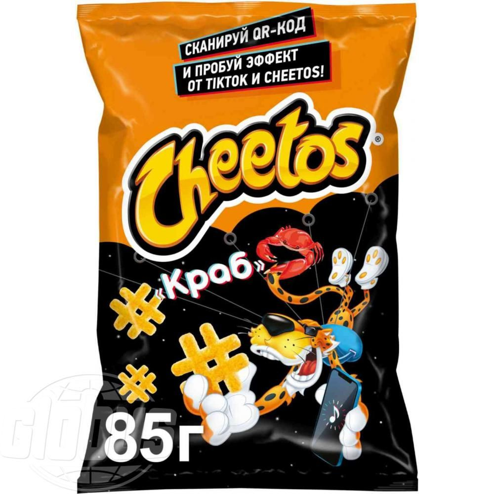 Снеки кукурузные Cheetos Краб, 85 г - купить с доставкой по выгодным ...