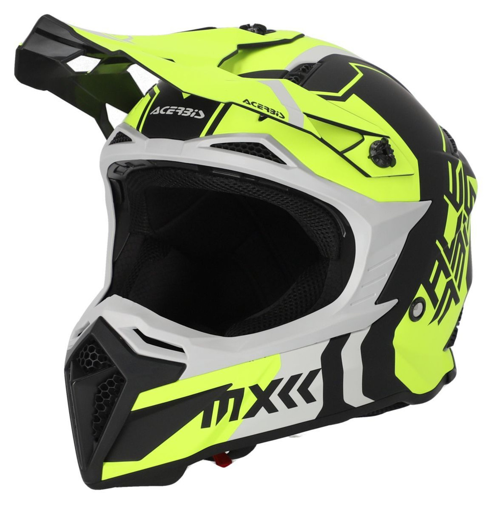 Acerbis Шлем PROFILE 5 22-06 Black/Fluo-Yellow XL #1