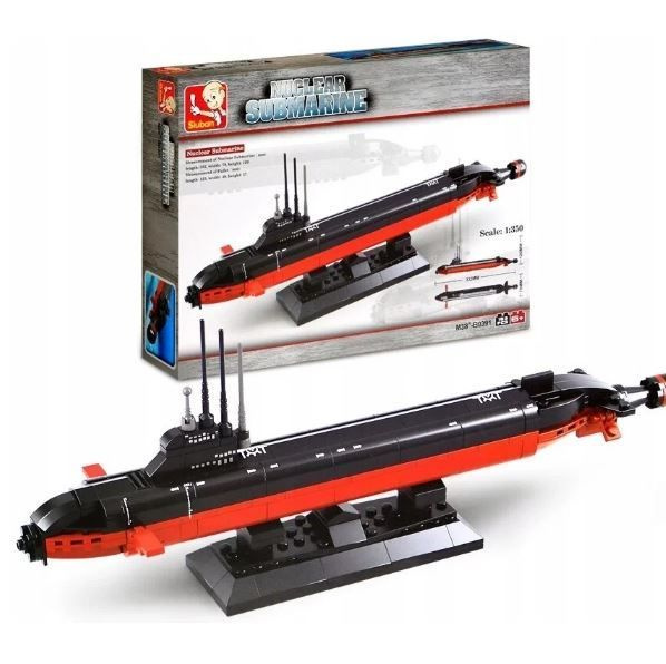 Конструктор Атомная Подводная лодка Мурена-М 193 деталей - купить с ...