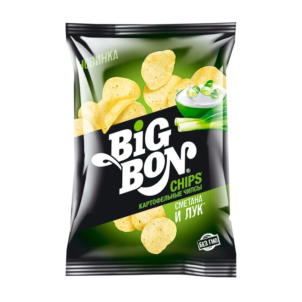 Картофельные чипсы, BIG BON, 75 г #1