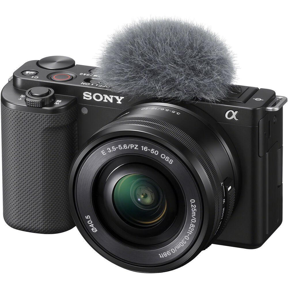 Беззеркальный фотоаппарат Sony ZV-E10 Kit 16-50mm. Черный #1