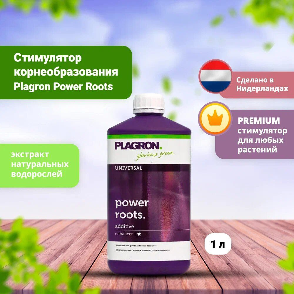 Стимулятор корнеобразования Plagron Power Roots 1 л #1