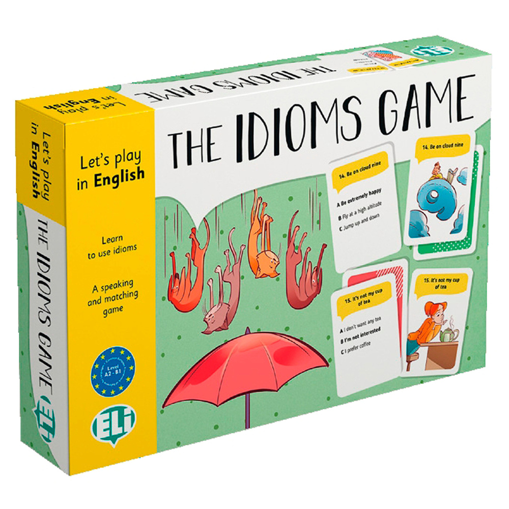 IDIOM GAME (A2-B1) / Идиомы английского языка (обучающая игра) - купить с  доставкой по выгодным ценам в интернет-магазине OZON (1076041582)