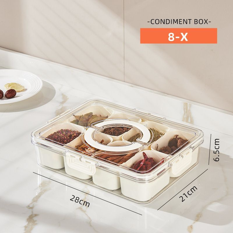 Контейнер для специй с разделителями, 8 шт - купить по низким ценам в ...