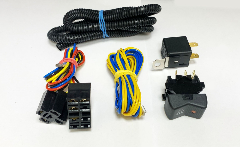 Проводка для подключения противотуманных фар (ПТФ) ВАЗ 2101-2107, ЛАДА ...