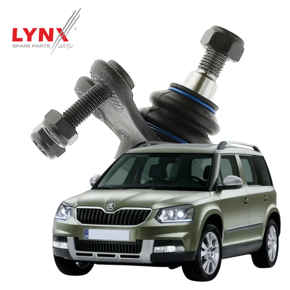 Опора шаровая Skoda Yeti (1) / Шкода Йети 2009 2010 2011 2012 2013 2014  2015 2016 2017 2018 / левая, нижняя, 1шт, LYNXauto - купить по доступным  ценам в интернет-магазине OZON (1099543046)