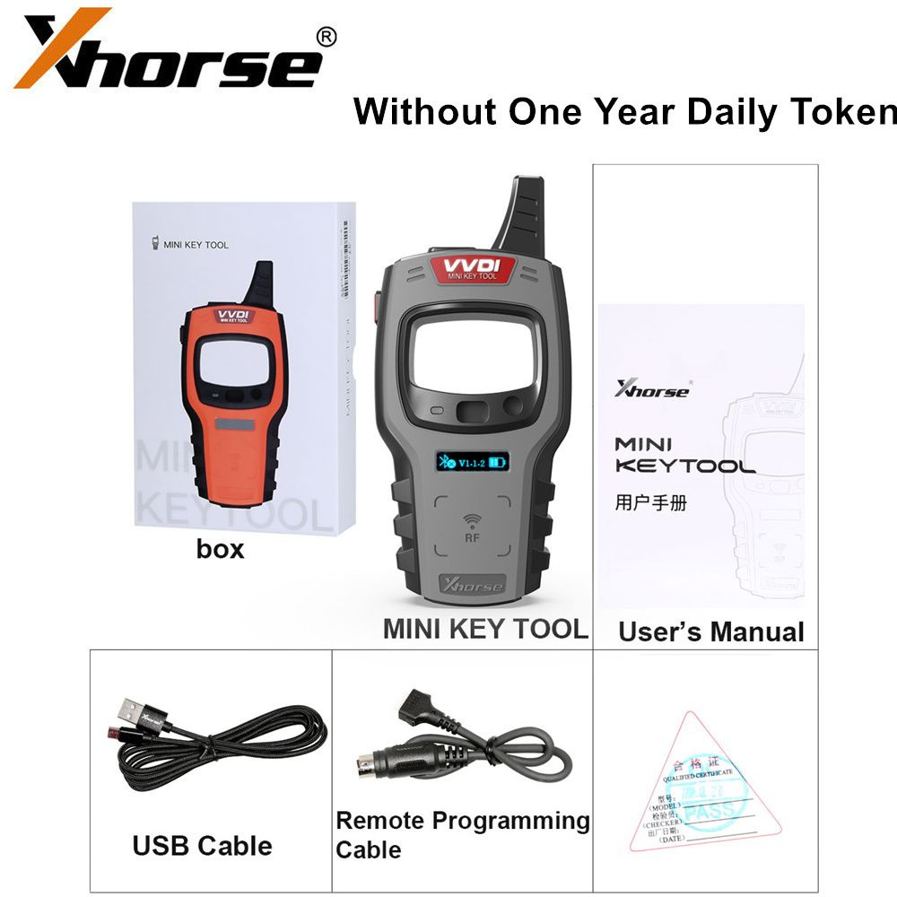 Глобальная версия Xhorse VVDI Mini Key Tool Remote Key Programmer No Token