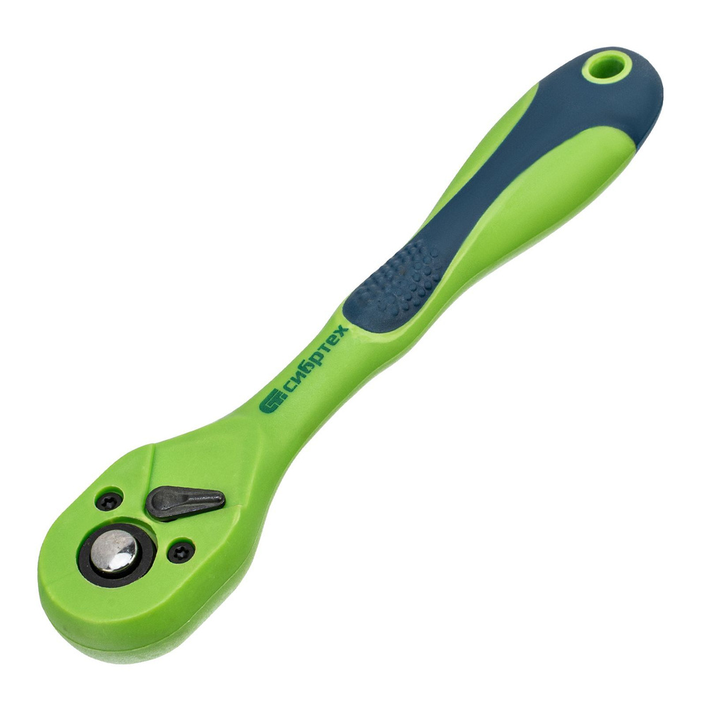 Ключ-трещотка СИБРТЕХ 1/4, 72 зуба, механизм быстрого сброса и реверс ...