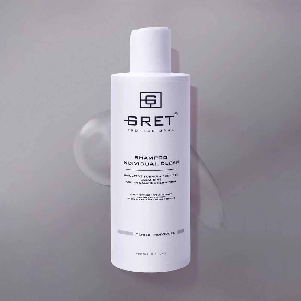 Gret 250 мл шампунь от перхоти для волос глубокой очистки профилактика ...