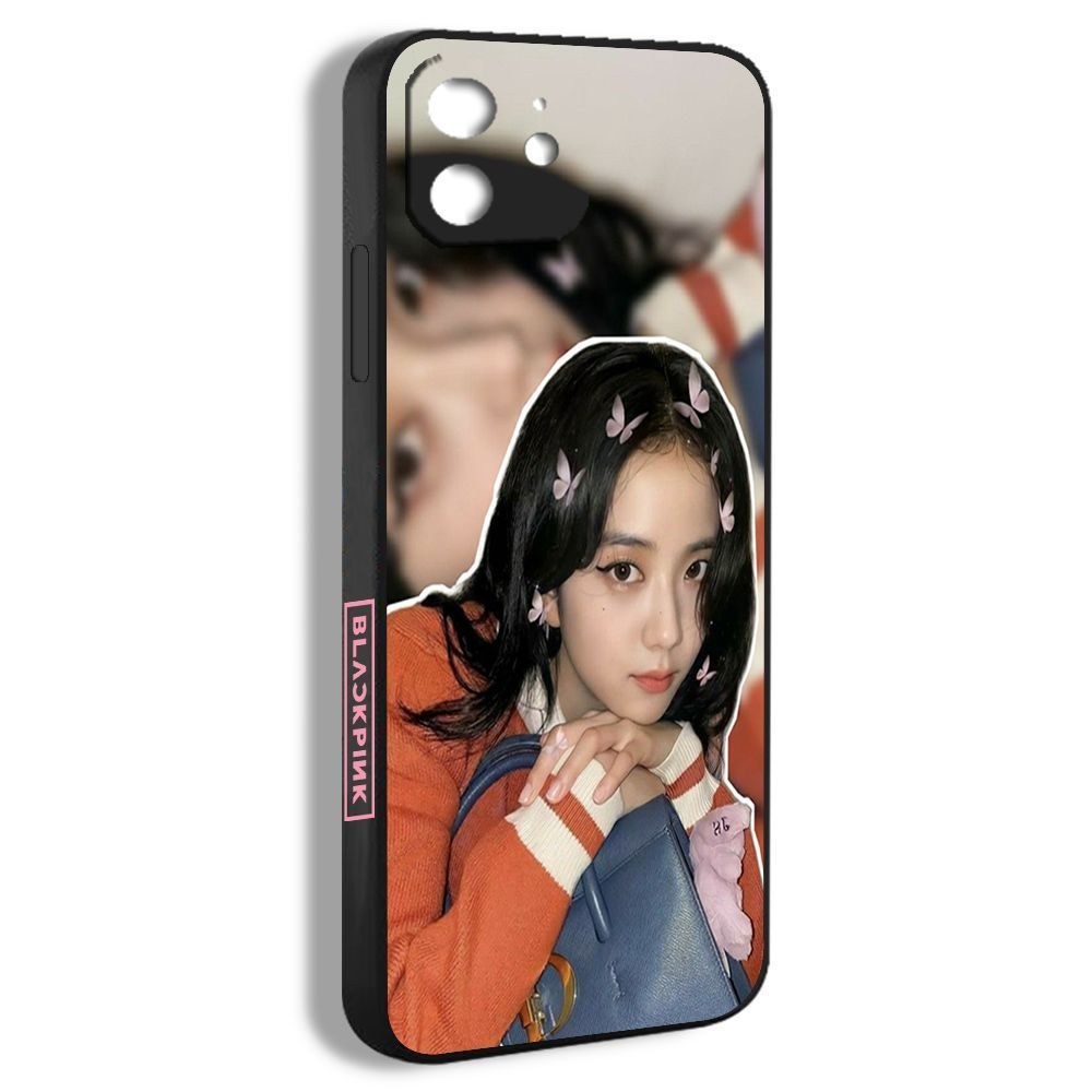 чехол для смартфона Подходит для iPhone 12 Pro Max BLACKPINK Jisoo эстетика  арт Женская группа HMA06 - купить с доставкой по выгодным ценам в  интернет-магазине OZON (1123767575)