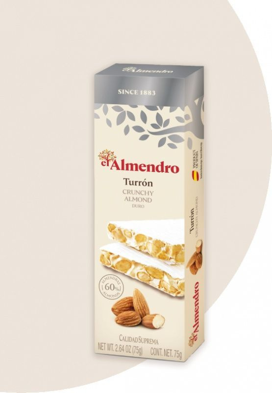 Хрустящий миндальный туррон El Almendro, 75г #1