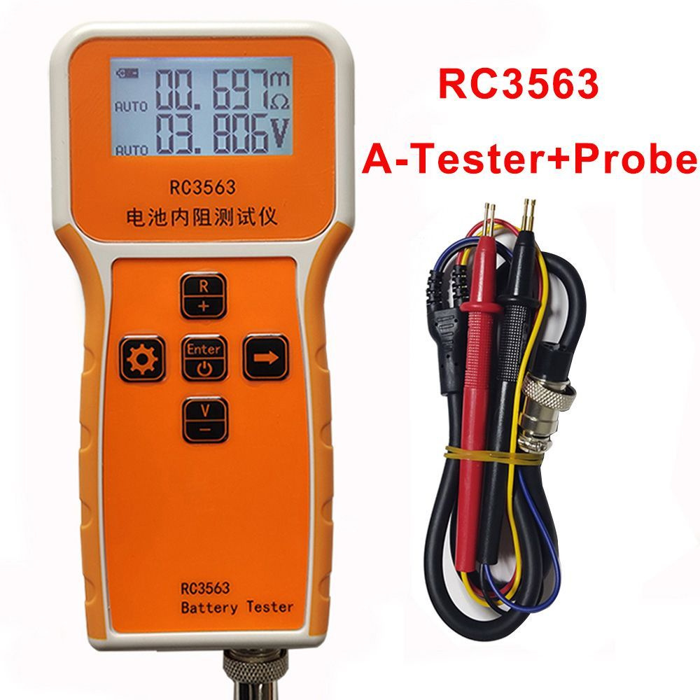 Высокоточный тестер напряжения и внутреннего сопротивления батареи RC3563  купить по выгодной цене с доставкой по Москве и всей России |  Интернет-магазин OZON (1540879314)