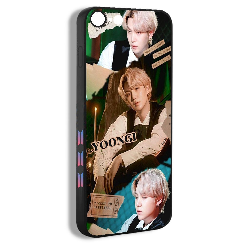 Чехол для смартфона Подходит для iPhone 7 BTS Suga Agust D Day Юнги Шуга  БТС - купить с доставкой по выгодным ценам в интернет-магазине OZON  (832948844)