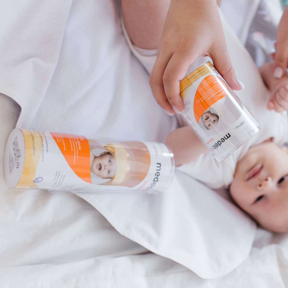 Бутылочка Medela для детей с рождения, 150 мл, желтая (без соски ...