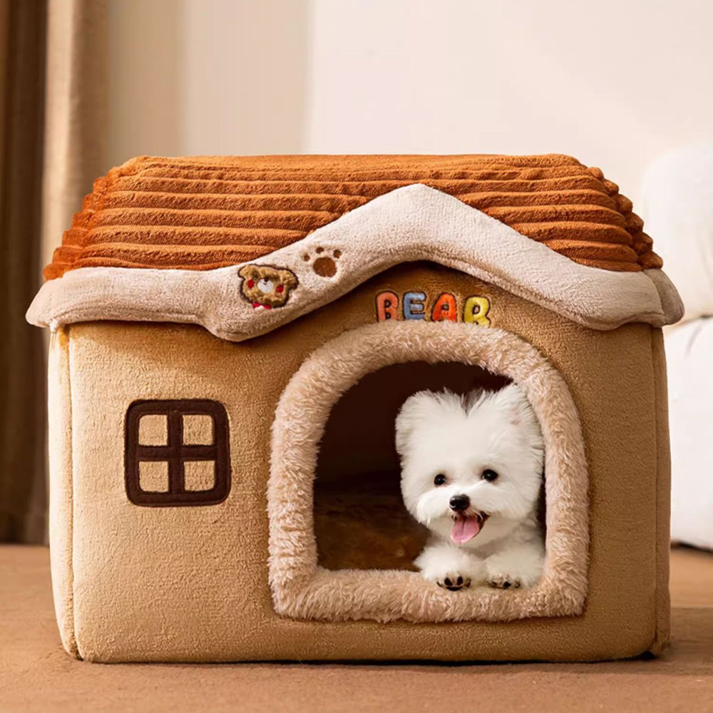 Домик-кроватка для животных/палатка для кошек и собак, с шезлонгами для ...