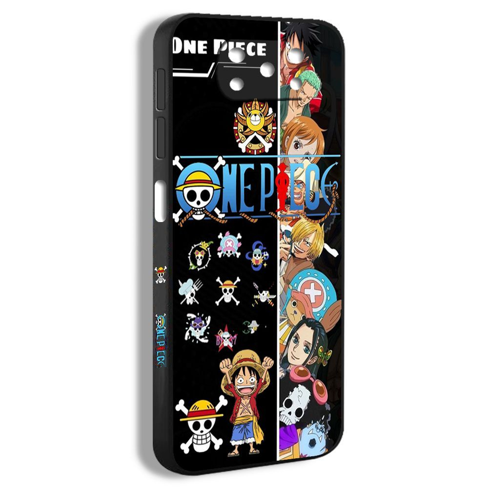 чехол для смартфона Подходит для xiaomi poco x3 pro аниме мультфильм One  Piece Ван Пис логотип Луффи EDX36 - купить с доставкой по выгодным ценам в  интернет-магазине OZON (1175416236)