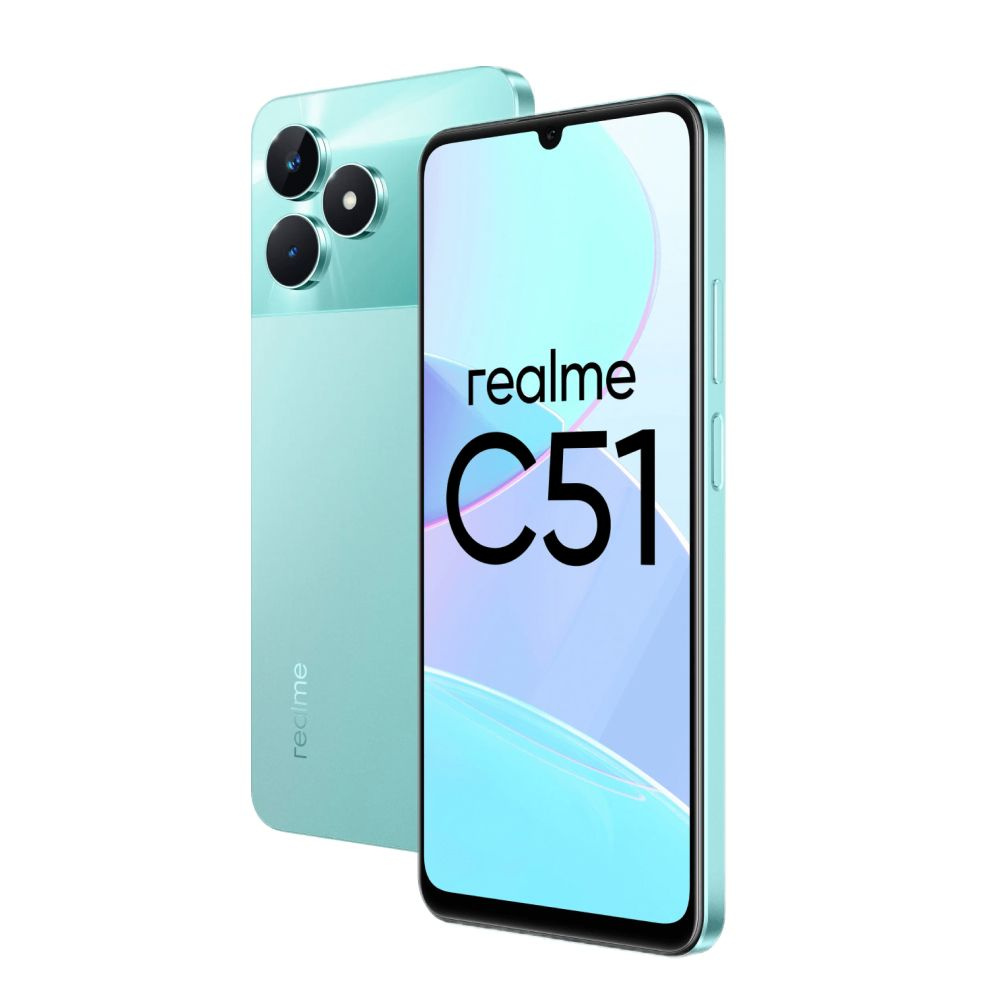 Смартфон realme C51 - купить по выгодной цене в интернет-магазине OZON  (1337060003)