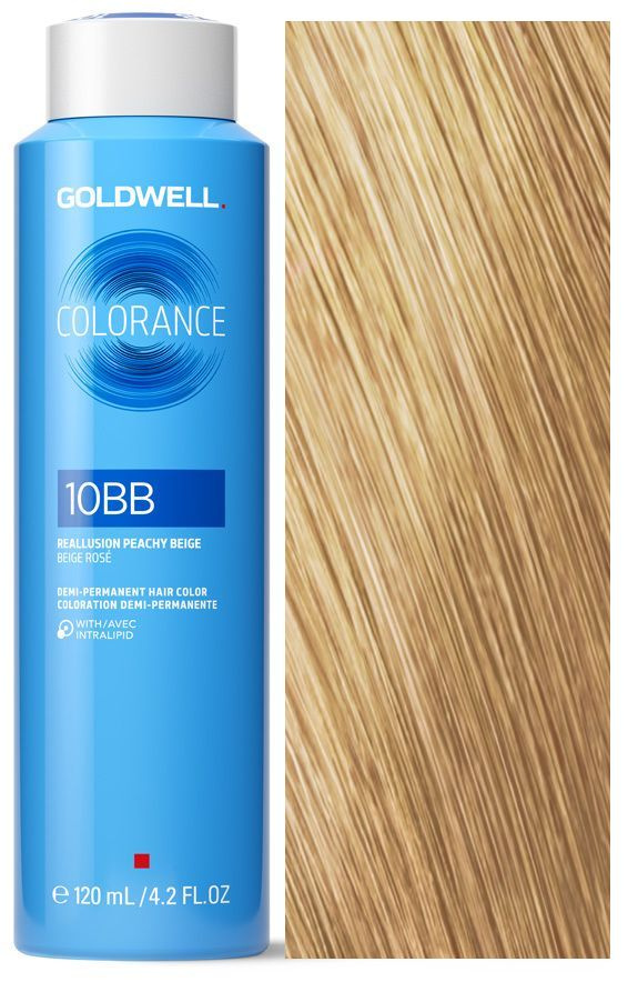 Goldwell Colorance 10BB персиково-бежевый блонд 120мл #1