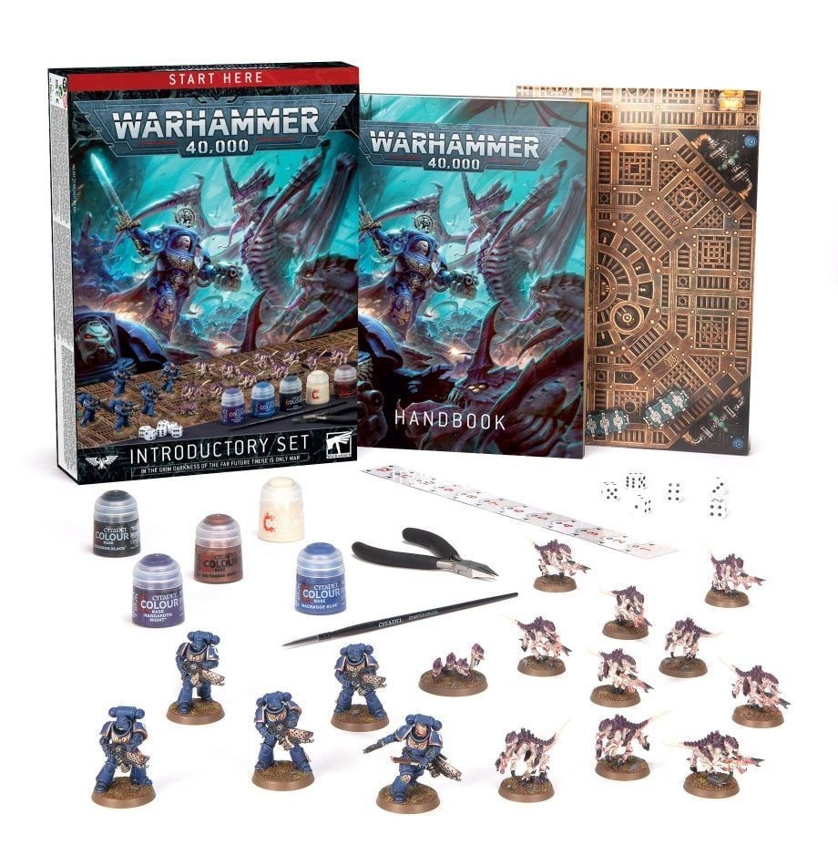 Набор миниатюр Warhammer 40000 Introductory Set (10 редакция) на английском  языке - купить с доставкой по выгодным ценам в интернет-магазине OZON  (1196820475)