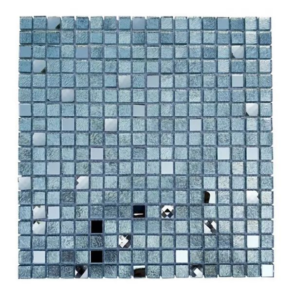 Мозаика Tessare 30,0х30,0х0,4см стекло микс зеркало-серебрянный шт(HS)  #1