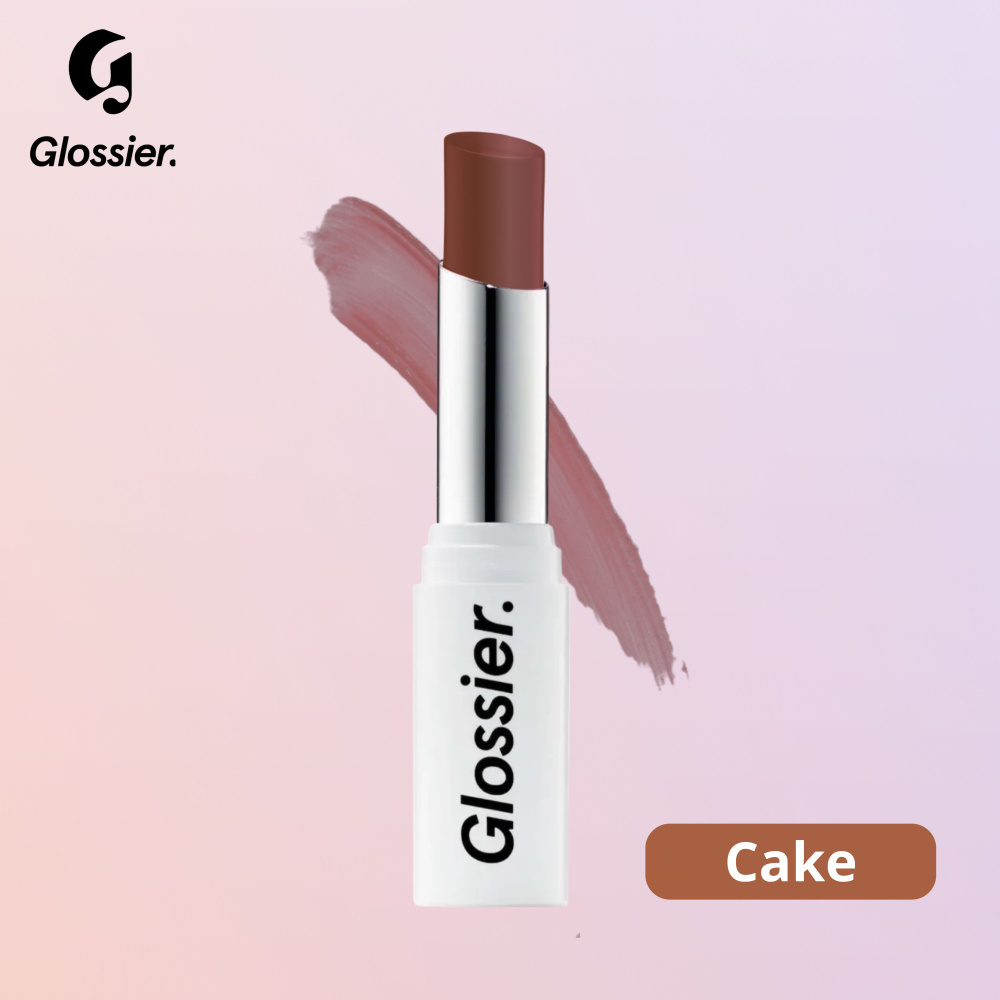 Помада Glossier Generation G Cake, цвет Нежный персиковый, США / матовая губная помада / многослойное #1