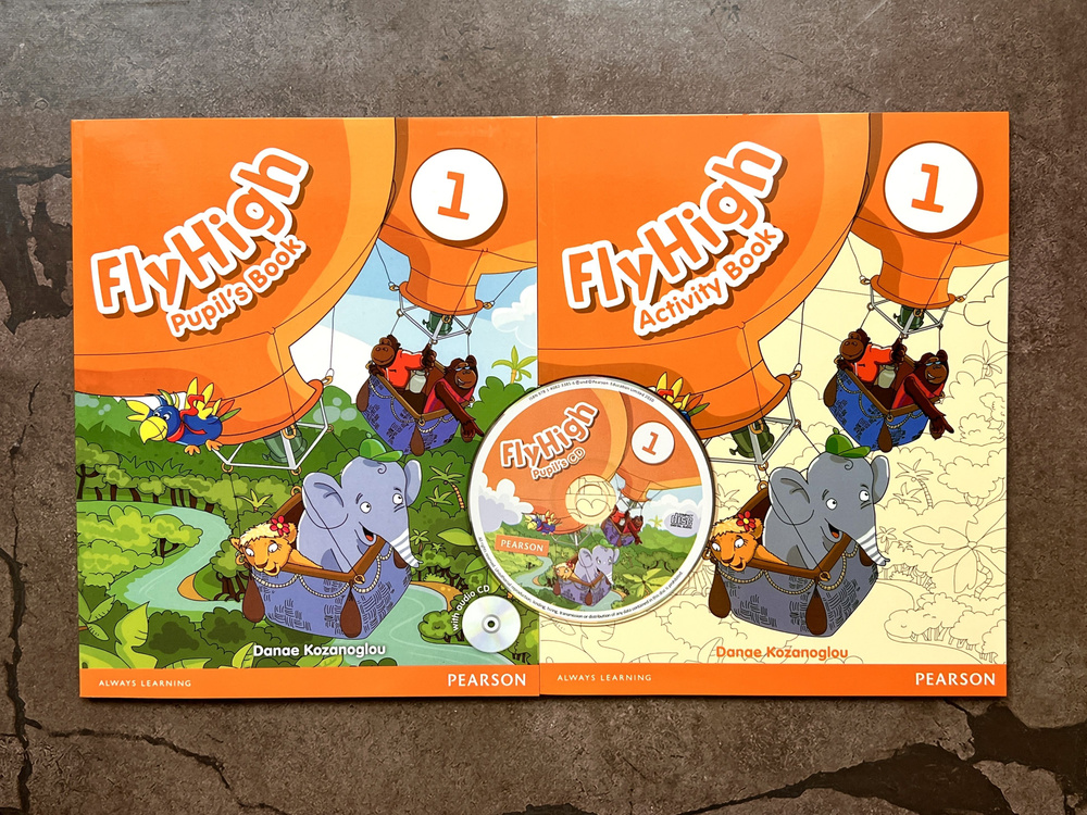 Fly High 1 (Учебник + Рабочая Тетрадь + CD/DVD) - Купить С.