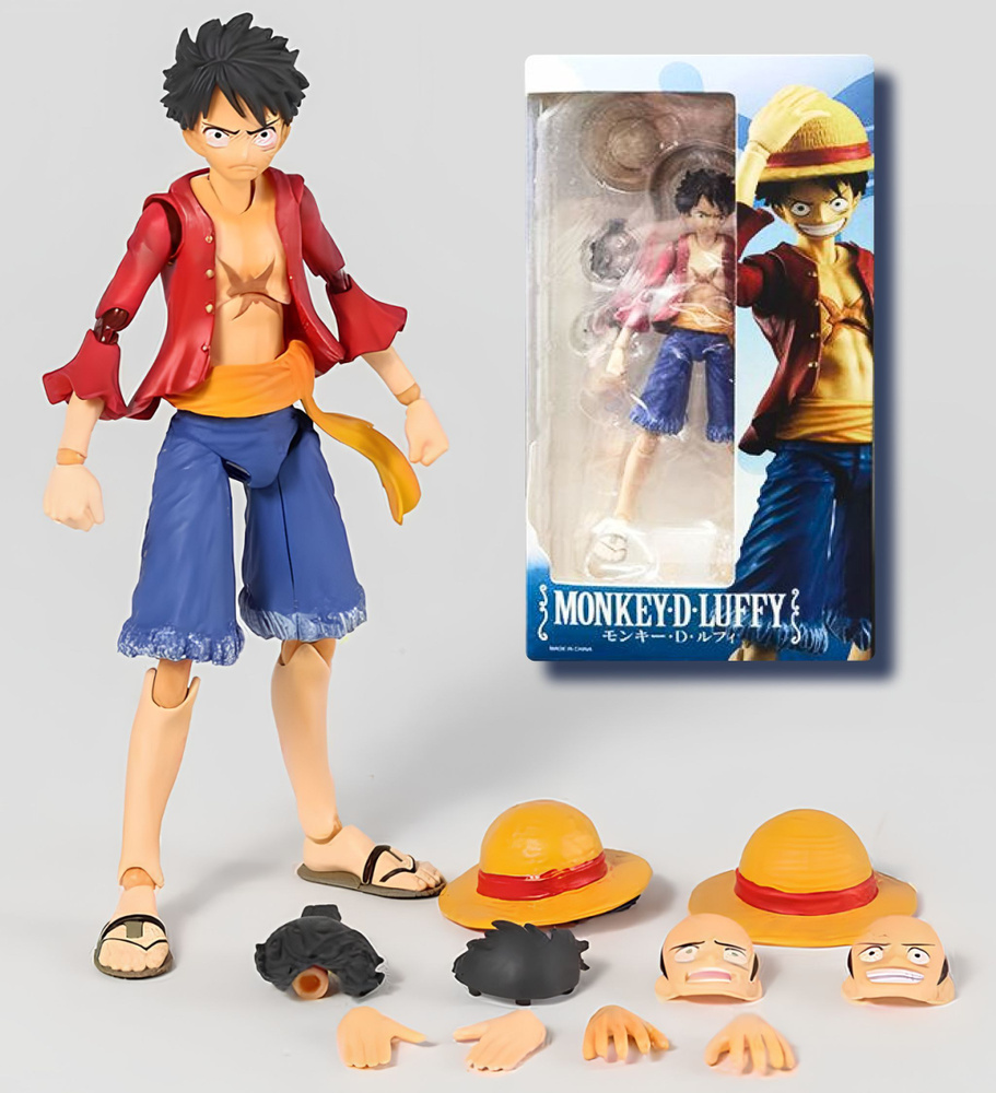 Фигурка Ван Пис Луффи / One Piece Monkey D Luffy (18см)