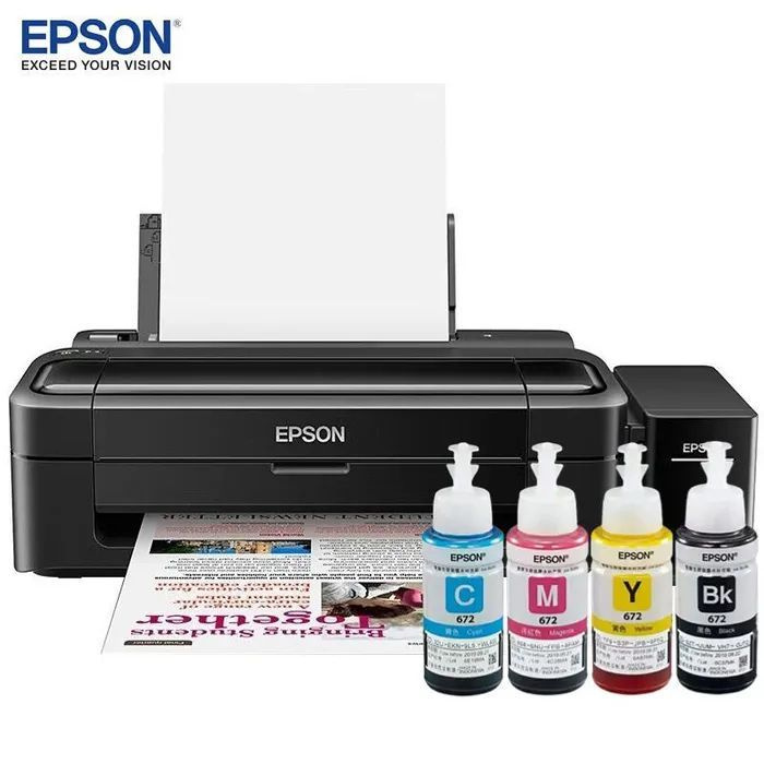 Принтер Epson L130 СНПЧ, Цветной печать, купить по низкой цене: отзывы ...