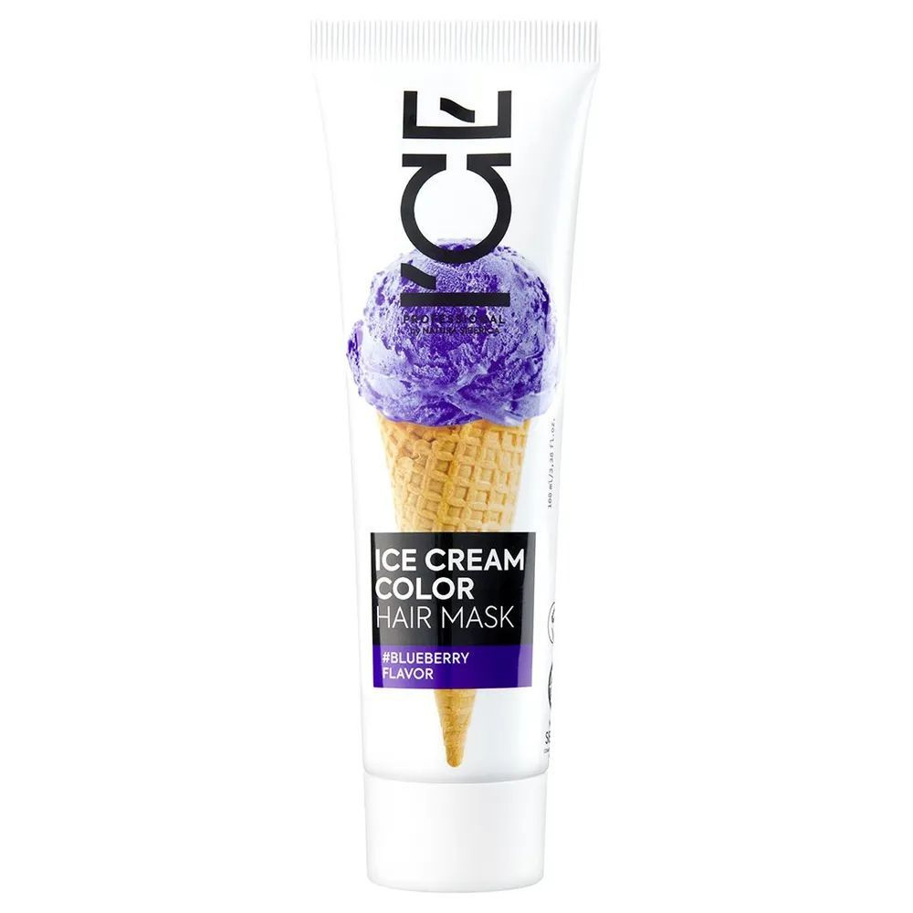 Natura Siberica ICE Professional ICE CREAM COLOR Тонирующая маска для волос  Blueberry, 100 мл - купить с доставкой по выгодным ценам в  интернет-магазине OZON (1225056488)