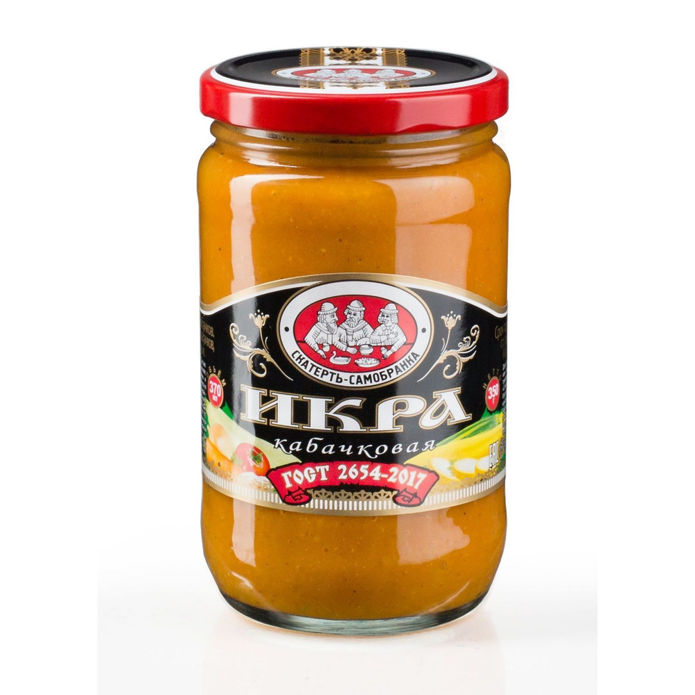 Икра Скатерть-Самобранка кабачков 350 г - купить с доставкой по ...