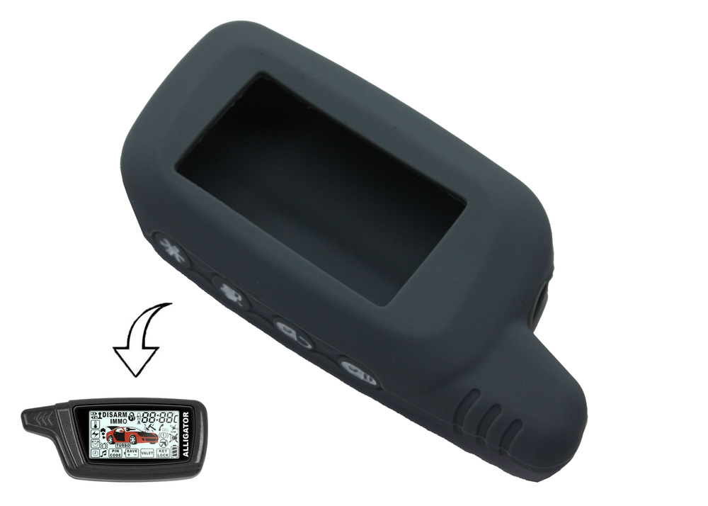 Чехол для брелока автомобильной сигнализации Alligator S-800 / PANTERA ...