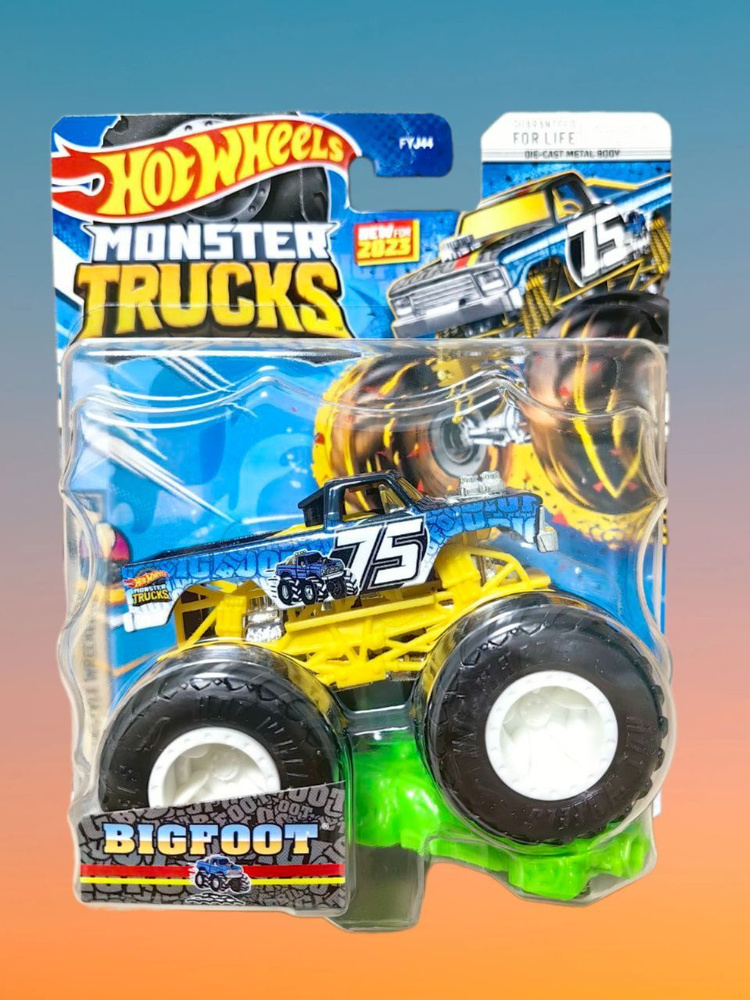 Машинка Хот Вилс / Hot Wheels Monster Truck BigFoot HLT11 #1