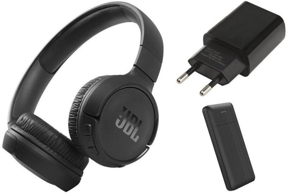 Наушники Накладные JBL Tune 510BT Black JBLT510BTBLK + комплект ...