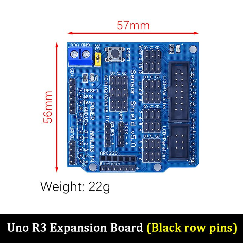 Плата расширения сенсорного экрана V5, щит для Arduino UNO R3 V5.0 ...
