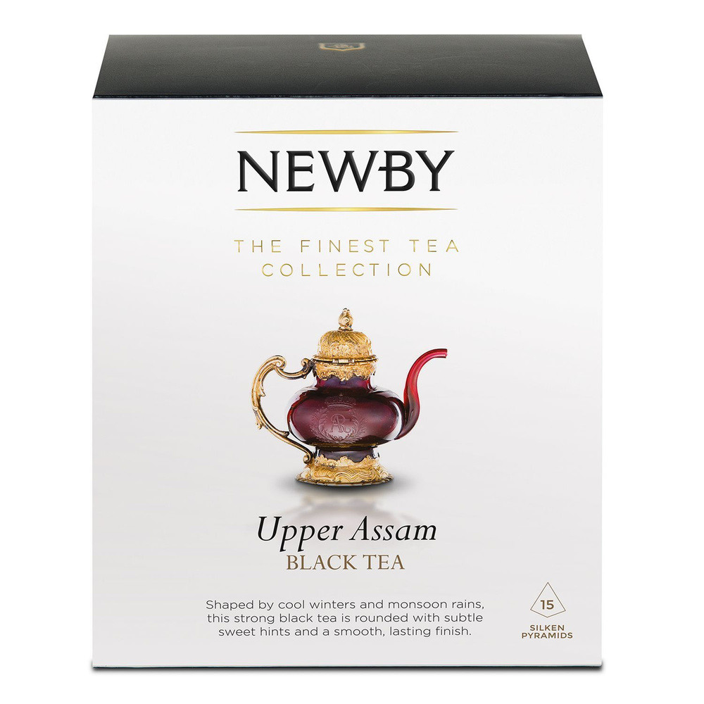 Newby Верхний Ассам черный чай в шелковых пирамидках,15 шт #1