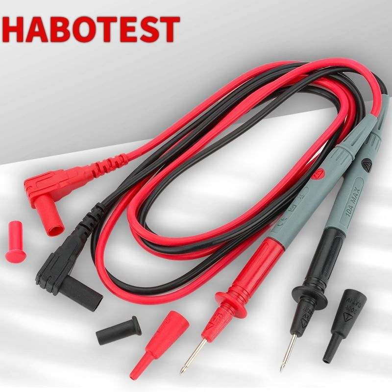 H3002 Щупы измерительные HABOTEST (красный, черный)Длина 800 мм ...